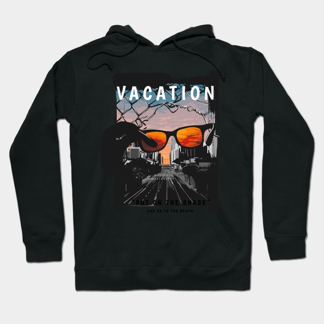 Urban Vacation Hoodie by azmania